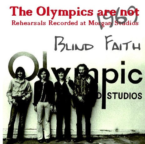 2CD！ブラインド・フェイス/THE MORGAN REHEARSALS BLIND FAITH 1969 studio session London 