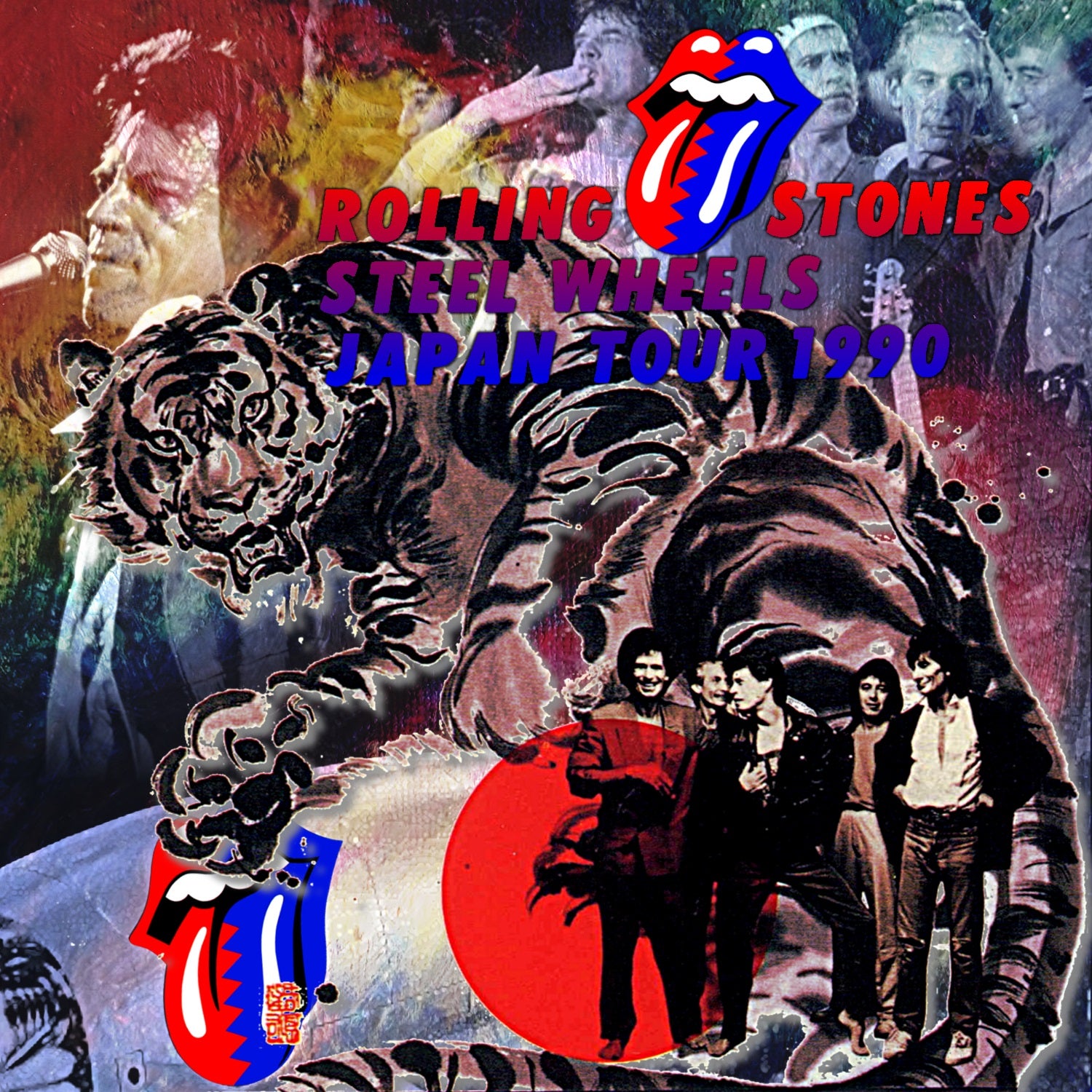 Rolling Stones First Japan Tour 1990 First Day of Japan Tour Feb 