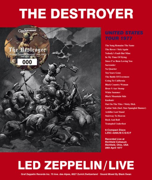 LED ZEPPELIN - THE DESTROYER ( 6CD ) – MochiobaseCD