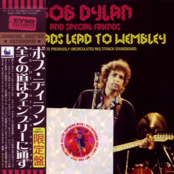 洋楽 Bob Dylan Roads Lead to Wembley BOB DYLAN - ALL ROADS LEAD TO WEMBLEY ( 2CD+DVD ) – MochiobaseCD