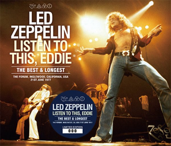 LED ZEPPELIN - LISTEN TO THIS, EDDIE: THE BEST & LONGEST ( 3CD