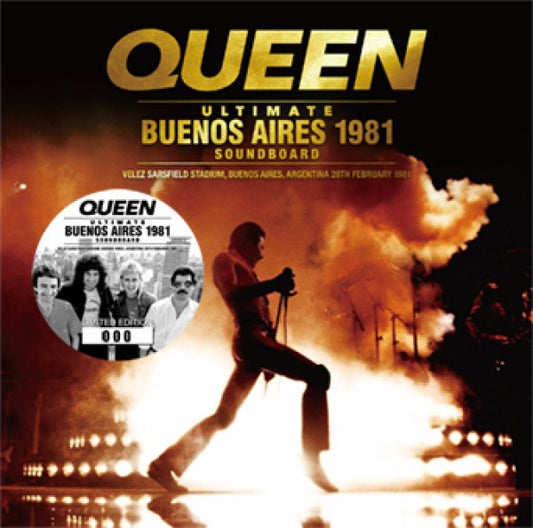 QUEEN - ULTIMATE BUENOS AIRES 1981 SOUNDBOARD ( 2CD )