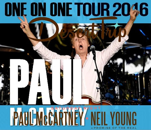 PAUL MCCARTNEY 2016 AMERICAN TOUR OCTOBER 8 DESERT TRIP ( CD )