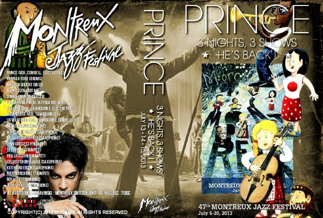 PRINCE & THE NPG MONTREUX JAZZ FESTIVAL 2013 COMPLETE EDITION 7CD