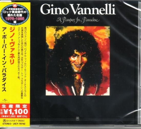 Gino Vannelli / A Popper in Paradise