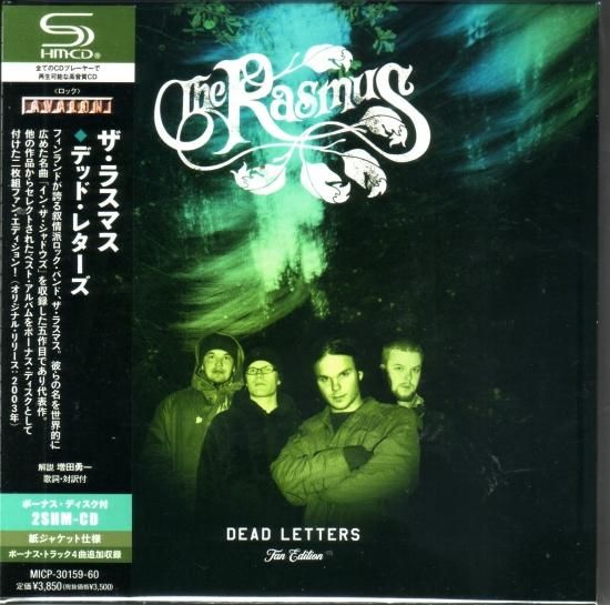 The Rasmus / Dead Letters (Paper jacket specification: 2-disc SHM-CD)