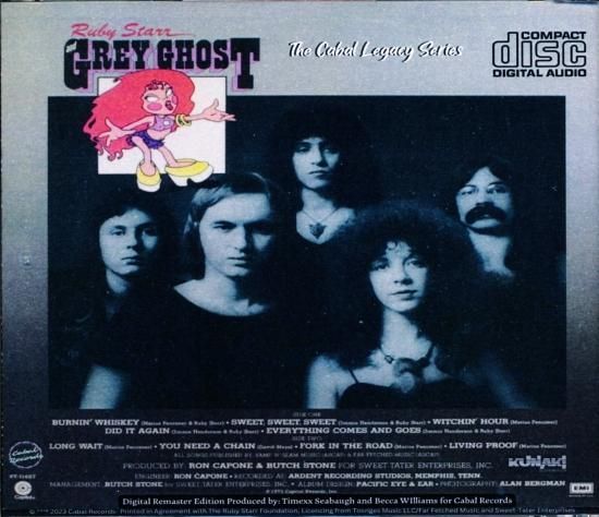 Ruby Starr And Grey Ghost / The Legacy Series (2023 Remasters)