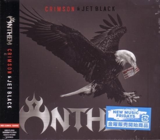 ANTHEM / CRIMSON & JET BLACK [Japanese edition only, sleeve case included]