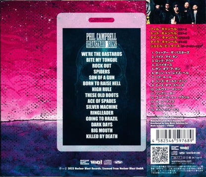 Phil Campbell And The Bastard Sons / Live In The North (CD)