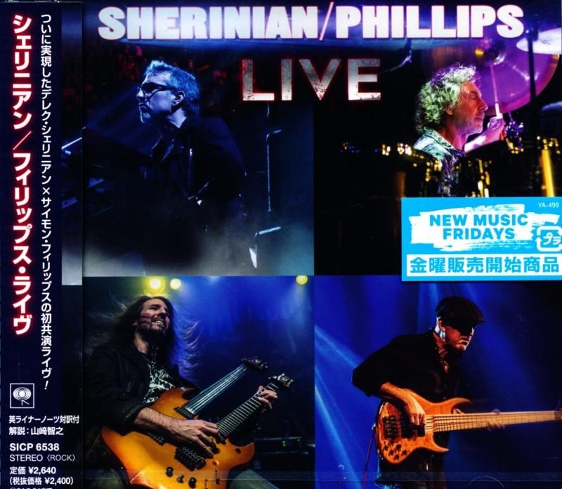 Sherinian / Phillips Derek Sherinian - Phillips / Live (CD)