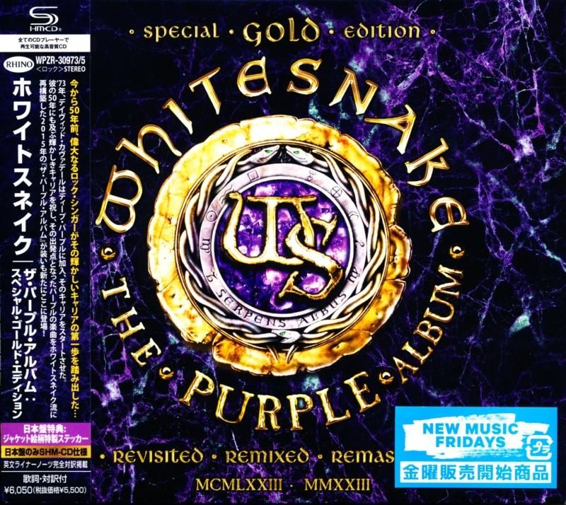 Whitesnake / The Purple Album Special Gold Edition 2SHMCD+BD