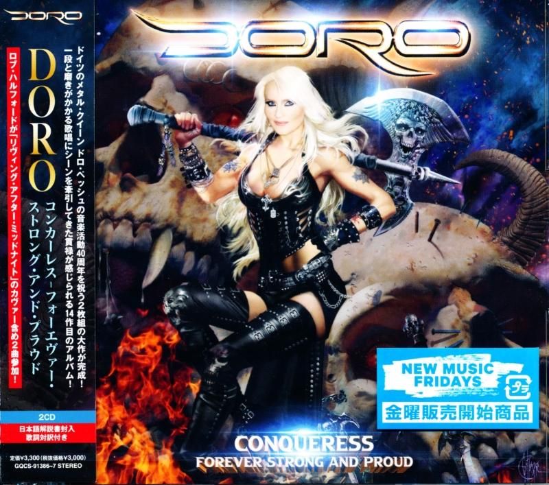 DORO / Conqueress-Forever Strong and Proud [2CD]