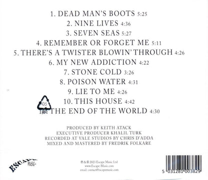 ATACK Attack / NINE LIVES (CD) (Limited bonus: autographed card included) Imported edition