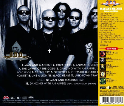 U.D.O. / Man And Machine (Anniversary Edition) (CD)