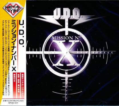 U.D.O. Mission No.X Mission Number X (CD)