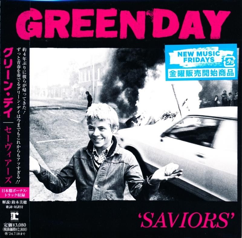 GREEN DAY / Saviors (paper jacket CD)
