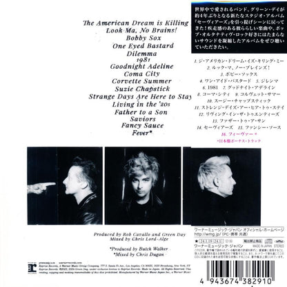 GREEN DAY / Saviors (paper jacket CD)