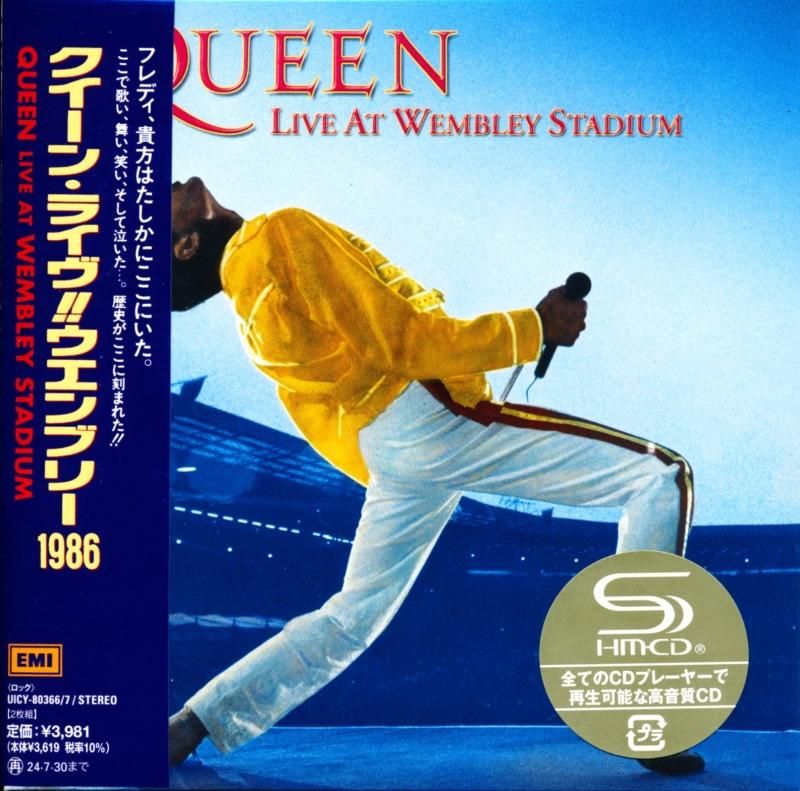 Queen / Live At Wembley Stadium Queen Live!! Wembley 1986 [First press limited edition paper jacket] [2 SHM-CD]