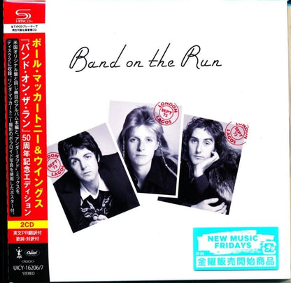 Paul McCartney & Wings / Band On The Run 50th Anniversary Edition (SHM paper jacket CD)