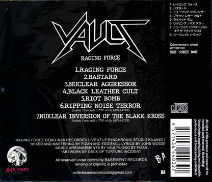 VAULT / Raging Force (IMPORT CD+JP VER.)