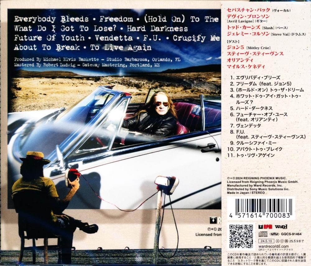 Sebastian Bach / Child Within The Man (CD)