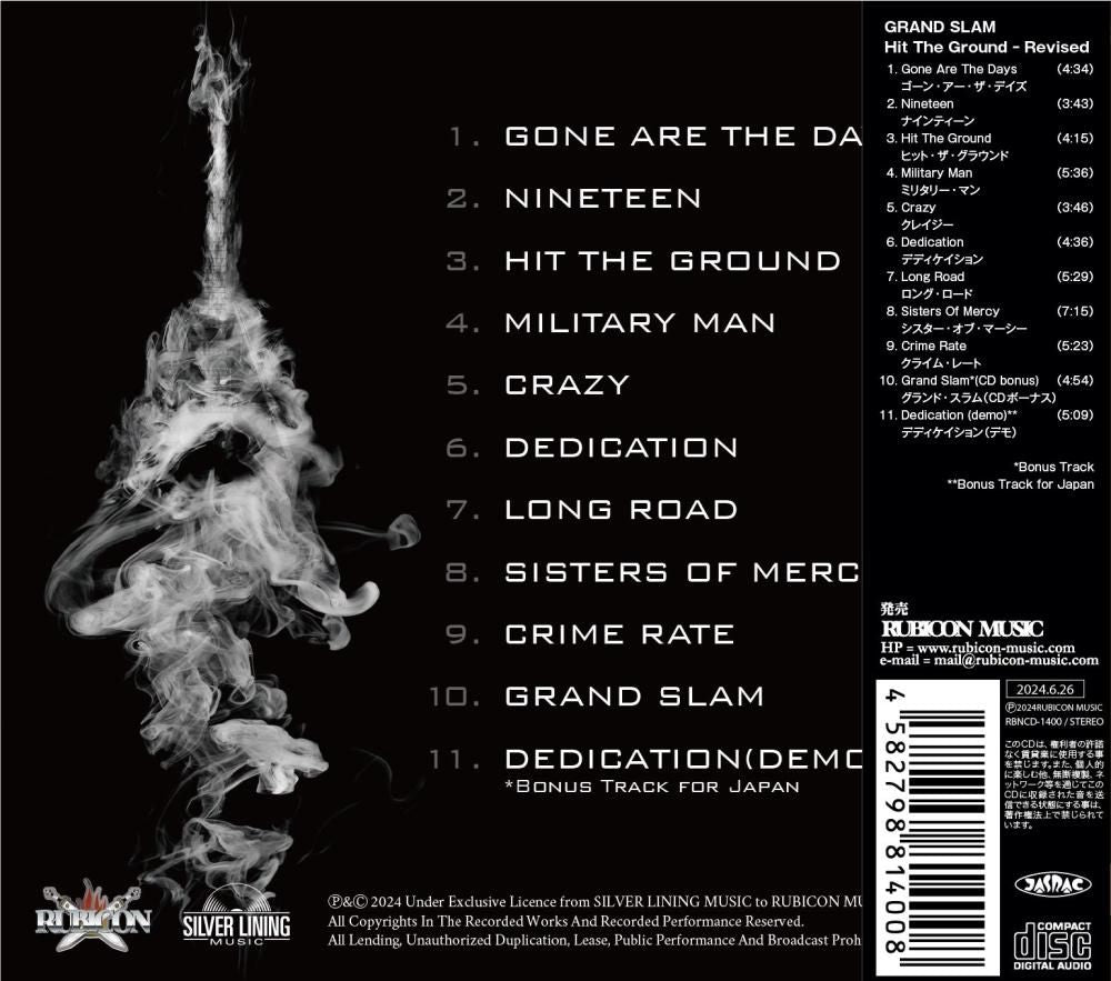 ~In Stock~GRAND SLAM / Hit The Ground - Revised (CD)