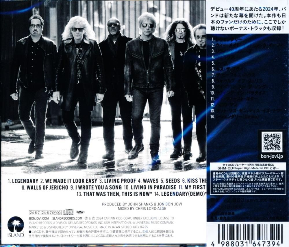 BON JOVI / Forever [SHM-CD]