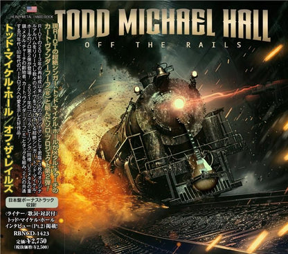 TODD ​​MICHAEL HALL (RIOT) Todd Michael Hall / Off The Rails (CD) 2024 2nd