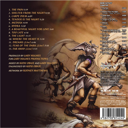 BOB CATLEY / Legends (1999 work 2nd Solo) (paper jacket CD)