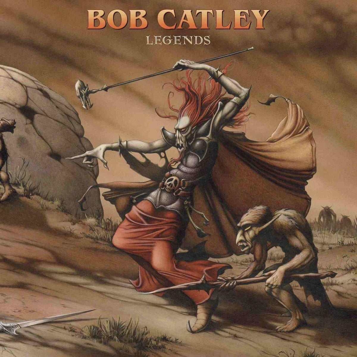 BOB CATLEY / Legends (1999 work 2nd Solo) (paper jacket CD)