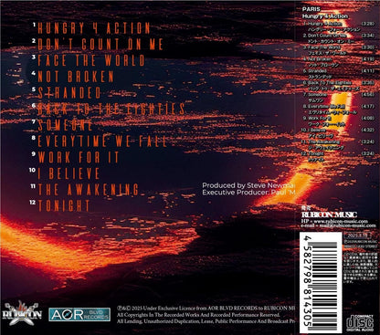 PARIS / Hungry 4 Action Hungry for Action (CD) 2025 4th (with jacket sticker)