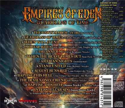 Empires Of Eden / Guardians Of Time (CD) 2025 5th (first time: autographed card included)