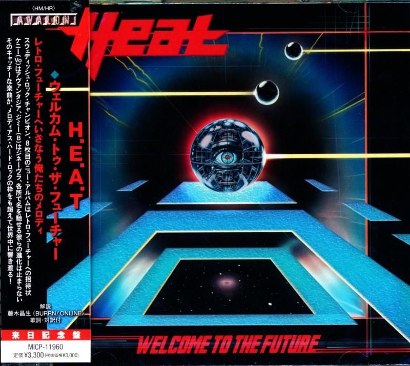 H.E.A.T Heat / Welcome To The Future (CD) 2025 8th