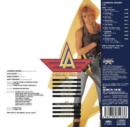 Laurence Archer / L.A. + L.A.Secrets L.A. + L.A. Secrets (2CD)