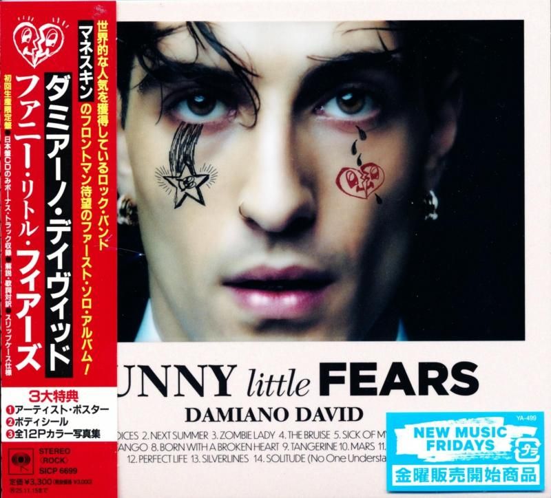 Damiano David / Funny Little FearsFunny Little Fears (Limited Edition CD) Maneskin 2025 1st Solo