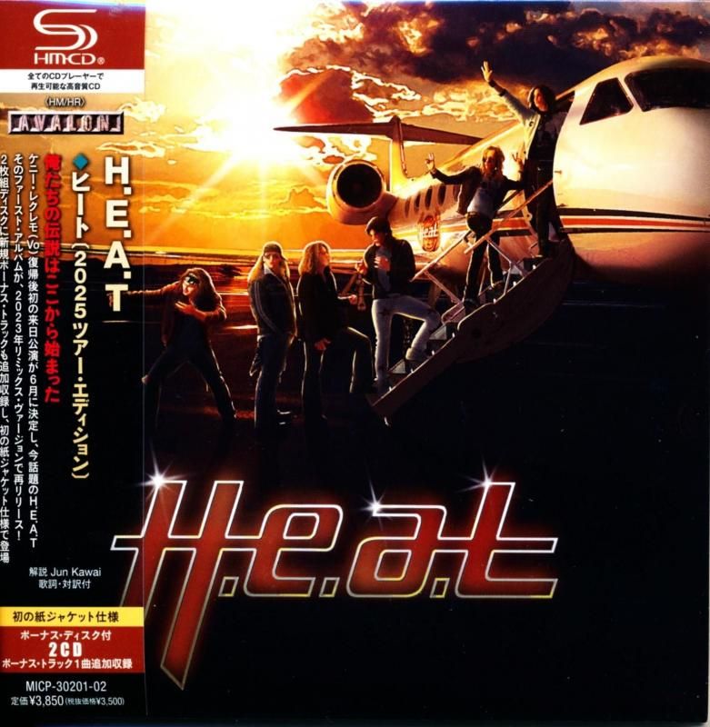 H.E.A.T Heat / H.e.a.t Heat (2025 Tour Edition) (Paper jacket 2-disc set SHM-CD) 2025 1st