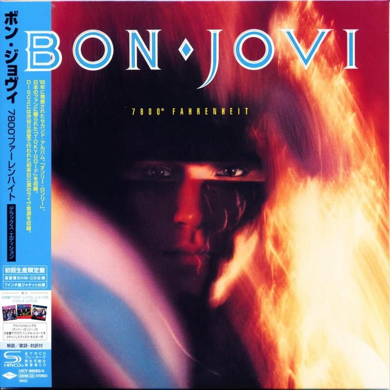 BON JOVI / 7800°Fahrenheit 7800°Fahrenheit <Deluxe Edition> [First Press Limited Edition] [CD] [SHM-CD] 2025 2nd