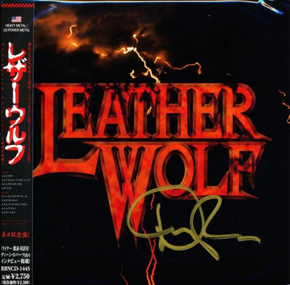 <Signed CD! > LEATHERWOLF / Endangered Species (Paper Jacket CD) 1985 1st