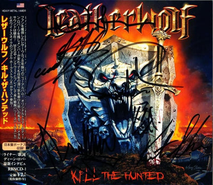 <Signed by the members> LEATHERWOLF / Kill The Haunted (CD) 2022