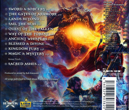<Signed by Silent Winter singer Mike Rivas! > PRYDAIN / The Gates Of Aramore (CD)