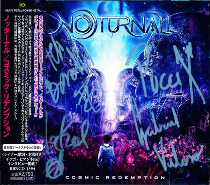 <Signed by members! ! > NOTURNALL / Cosmic Redemption (CD)