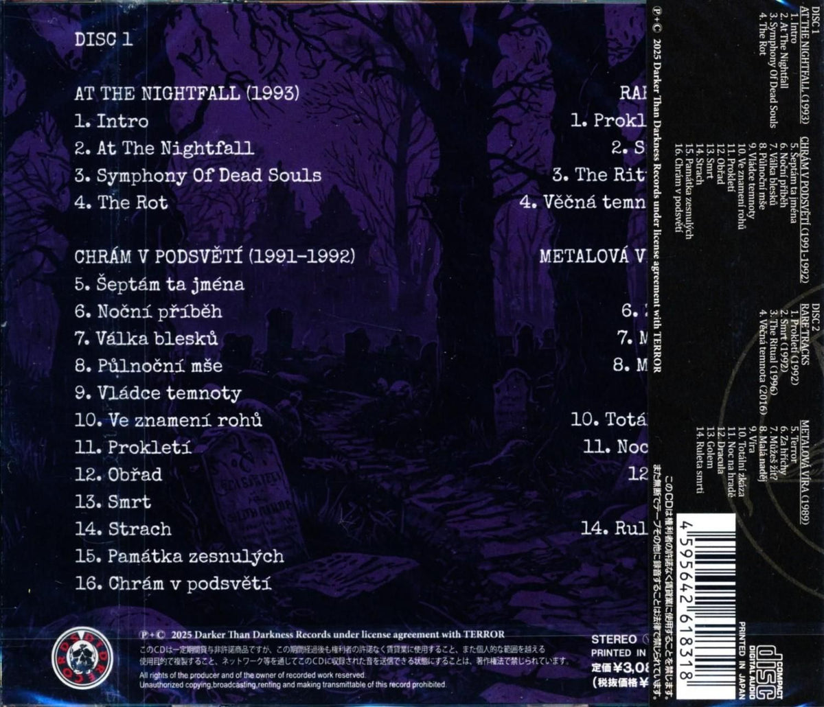 TERROR / Dark times (2CD) Czech thrash