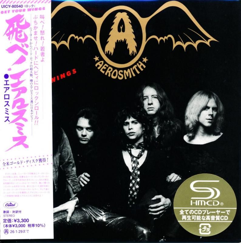 AEROSMITH / Get Your Wings Fly! Aerosmith [Limited Edition] (Paper Jacket SHM-CD) 2025 2nd