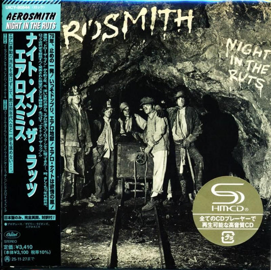 AEROSMITH / Night In The Ruts [Limited Edition] (Paper Jacket SHM-CD) 2025 6th