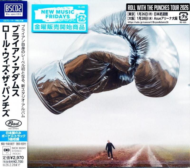 BRYAN ADAMS / Roll With The Punches (Blu-spec CD2) 2025
