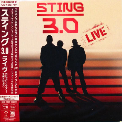 STING / 3.0 LIVE 3.0 Live [Japan Tour Edition] [Japan Original Edition] [SHM-CD]
