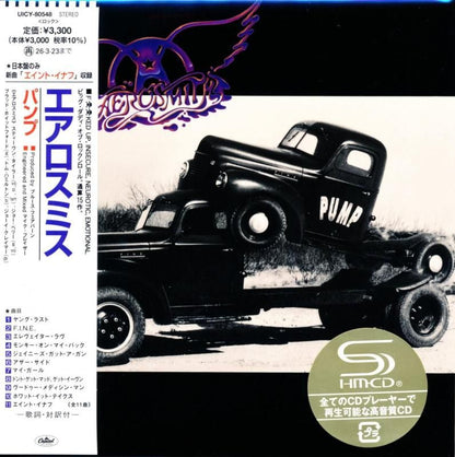 AEROSMITH / PUMP [Limited Edition] (Paper Jacket SHM-CD) 2025 1989 10th
