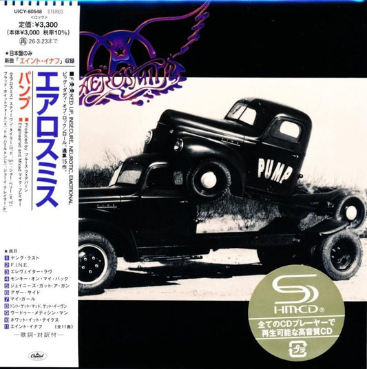 AEROSMITH / PUMP [Limited Edition] (Paper Jacket SHM-CD) 2025 1989 10th