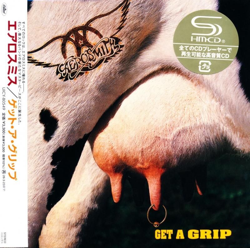 AEROSMITH / Get A Grip [Limited Edition] (Paper Jacket SHM-CD) 2025 1993 11th