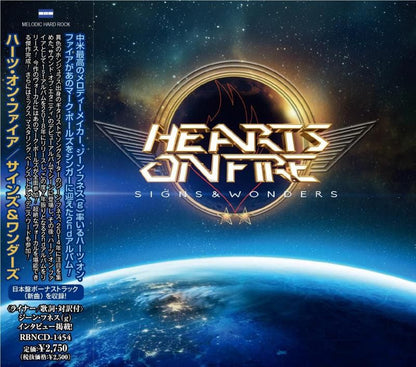 HEARTS ON FIRE / Signs & Wonders (CD) 2025 2nd Mark Boals